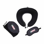 ZABARI - SANTHOME Travel Set (Pillow and Eyemask in Pouch) - Image 3