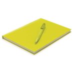 XD A5 Hard Cover Notebook With Pen - Lime - Image 3