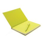 XD A5 Hard Cover Notebook With Pen - Lime - Image 4