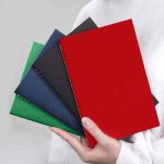 VINICA - eco-neutral A5 Notebook - Red - Image 4