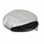 TIPATO Silver / Black Polyester Sunshades - Image 3