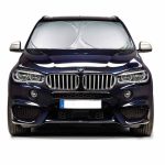 TIPATO Silver / Black Polyester Sunshades - Image 5