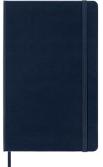 Moleskine Classic Large Ruled Hard Cover Notebook - Navy Blue - Image 2