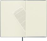 Moleskine Classic Large Ruled Hard Cover Notebook - Navy Blue - Image 5