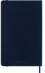 Moleskine Classic Large Ruled Hard Cover Notebook - Navy Blue - Image 6