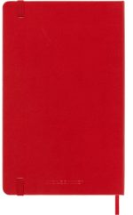 Moleskine Classic Large Ruled Hard Cover Notebook - Scarlet Red - Image 6