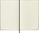 Moleskine Hard Cover, Medium Size Ruled Notebook - Black - Image 5