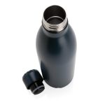 GRODNO - Soft Touch Insulated Water Bottle - Navy Blue - Image 2