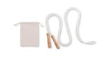 XANTHI - Cotton Jumping Rope in a Cotton Pouch - Image 2