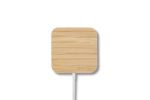 DOMITZ - 15W Square Bamboo Magsafe Wireless Charger - Image 3