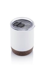 GOUDA - Hans Larsen Vacuum Mug With Cork Base - White - Image 2