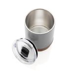 GOUDA - Hans Larsen Vacuum Mug With Cork Base - Grey - Image 3