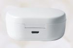 ALAVUS - RCS standard recycled plastic TWS Wireless Earbuds - White - Image 5