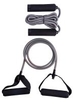 DASSEL Exercise Kit - Set of Skipping Rope & Resistance Tube - Image 4