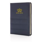 Impact AWARE™ RPET A5 notebook - Navy Blue - Image 7