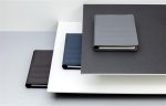 Impact AWARE™ RPET A5 notebook - Navy Blue - Image 9