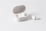 ALAVUS - RCS standard recycled plastic TWS Wireless Earbuds - White - Image 2