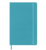 Moleskine Classic Large Ruled Hard Cover Notebook - Reef Blue - Image 2
