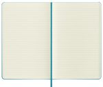 Moleskine Classic Large Ruled Hard Cover Notebook - Reef Blue - Image 4