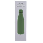 GRODNO - Soft Touch Insulated Water Bottle - Green - Image 3