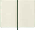Moleskine Classic Large Ruled Hard Cover Notebook - Myrtle Green - Image 4