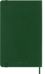 Moleskine Classic Large Ruled Hard Cover Notebook - Myrtle Green - Image 6