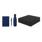 LAUTA - Giftology Set of Stainless Bottle, Notebook and Pen - Blue - Image 4