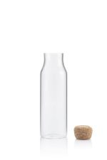 BERKA - Borosilicate Glass Bottle with Cork Lid - 600ml - Image 2