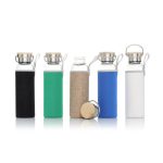FLOHA - Hans Larsen Borosilicate Glass Bottle with Jute Sleeve - Image 3