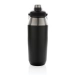 USLAR - Hans Larsen Vacuum Bottle with Solid Handle and Dual Lid - 1L - Black - Image 2