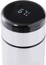 SARGAN - Vacuum Flask with Temperature Lid and Notebook Gift Set - White - Image 3