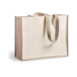 FRUNZA - Jute Bag with Two-Sided Canvas - Image 2
