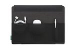 FULDA - CHANGE Collection RPET Laptop Case & Workstation - Black - Image 4
