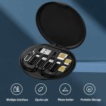 TAVIRA - @memorii Recycled Multi-Cable Set - Black - Image 8