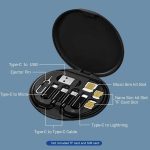 TAVIRA - @memorii Recycled Multi-Cable Set - Black - Image 10