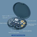 TAVIRA - @memorii Recycled Multi-Cable Set - Blue - Image 5