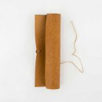 KORU - eco-neutral Metal Pen with Recycled Leather Barrel - Brown - Image 5
