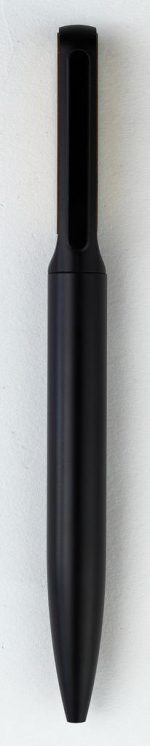 ULMEN - Twist Metal Pen with Bamboo on Clip - Image 2