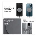 RADLIN - @memorii Set of Laptop Stand, Magnetic Phone Mount and Wireless Charger - Image 2