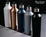 GALATI - Hans Larsen Stainless Steel Water Bottle - Black - Image 7