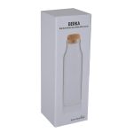BERKA - Borosilicate Glass Bottle with Cork Lid - 600ml - Image 3