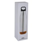 CREIL - Giftology Insulated Water Bottle with Cork Base - Steel - Image 3