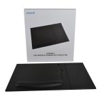DOBERAN - @memorii 10W Wireless Charger PU Mouse Pad - Black - Image 5