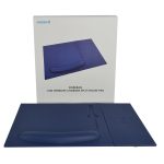 DOBERAN - @memorii 10W Wireless Charger PU Mouse Pad - Navy Blue - Image 6