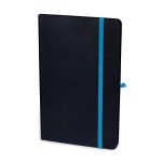 SUKH - SANTHOME A5 Hardcover Ruled Notebook Black-Blue - Image 3