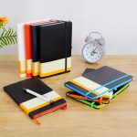 SUKH - SANTHOME A5 Hardcover Ruled Notebook Black-Blue - Image 6