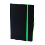 SUKH - SANTHOME A5 Hardcover Ruled Notebook Black-Green - Image 3