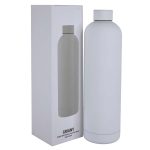 GRIGNY - Soft Touch Insulated Water Bottle - 1000ml - White - Image 2