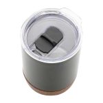 GOUDA - Hans Larsen Vacuum Mug With Cork Base - Black - Image 3