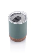 GOUDA - Hans Larsen Vacuum Mug With Cork Base - Green - Image 2